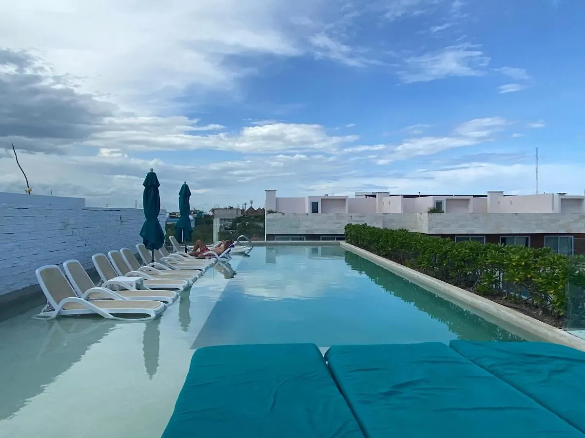 公寓式酒店 普拉亚卡门Departamento 2 Recamaras Anah公寓式酒店